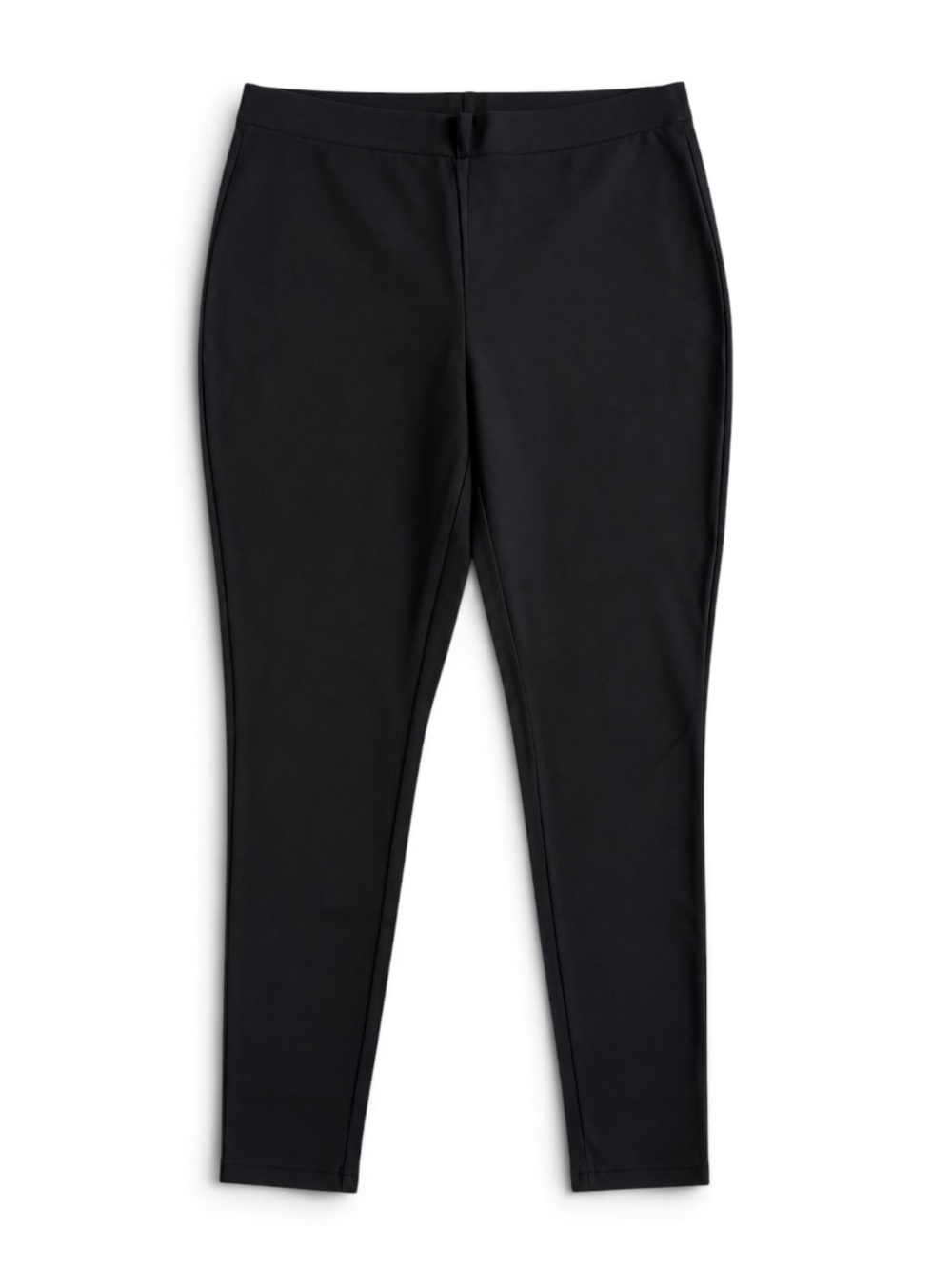 Chico’s Ponte Leggings Pull-On Stretch Black Size 1R (US 8)